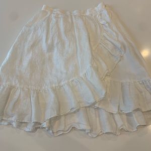 J. Crew white skirt